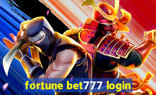 fortune bet777 login